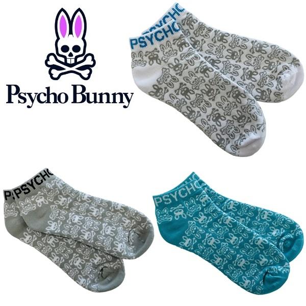 サイコバニー ゴルフ メンズ ソックス PBアンクル Psycho Bunny PBMG610F【ポスト投函配送】 | Psycho Bunny
