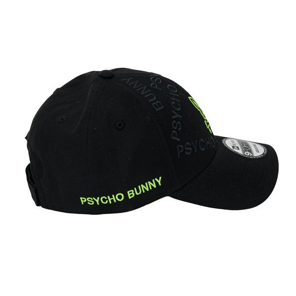 サイコバニー ゴルフ キャップ NEW ERAコラボ メンズ レディース Psycho Bunny PBMG652F | Psycho Bunny | 05