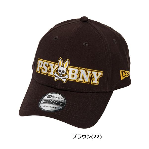 サイコバニー ゴルフ キャップ NEW ERAコラボ メンズ レディース Psycho Bunny PBMG653F | Psycho Bunny | 03