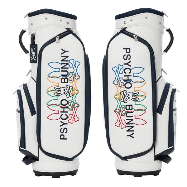 サイコバニー ゴルフ キャディバッグ カートキャディバッグ LOGOART Psycho Bunny PBMG6AC5 | Psycho Bunny | 06
