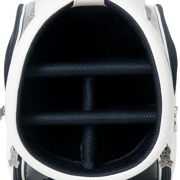 サイコバニー ゴルフ キャディバッグ カートキャディバッグ SEASONAL EDITION Psycho Bunny PBMG6BC2 | Psycho Bunny | 12