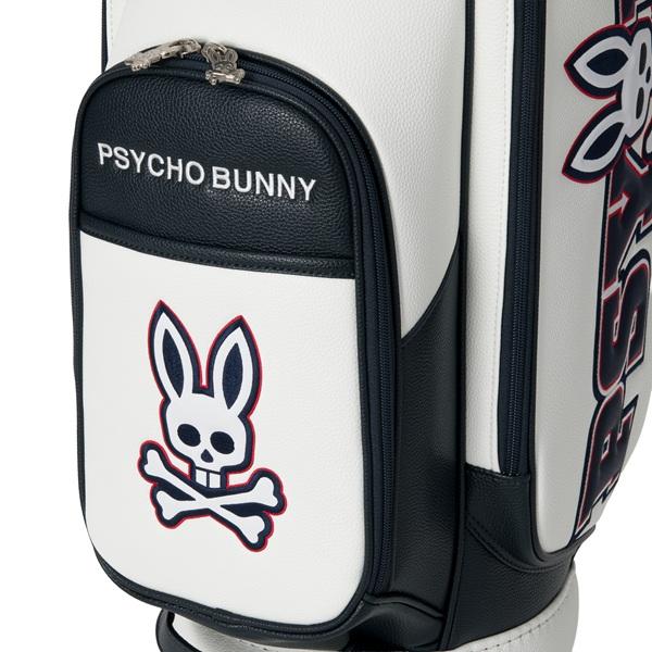 サイコバニー ゴルフ キャディバッグ カートキャディバッグ LOGOART Psycho Bunny PBMG6BC6 | Psycho Bunny | 07