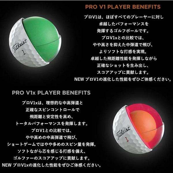 タイトリスト ゴルフボール プロ V1 １ダース 12個入り 新品 日本正規品 Titleist Pro V1 2023年発売 | Titleist | 03