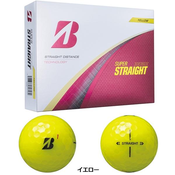 ブリヂストン ゴルフ ボール スーパーストレート 1ダース(12個入) 2025発売 BRIDGESTONE GOLF SUPER STRAIGHT | BRIDGESTONE GOLF | 02