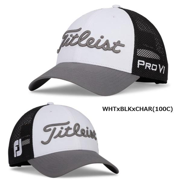 タイトリスト ゴルフ キャップ ツアーパフォーマンス メッシュキャップ TH22ATPMA | Titleist | 01