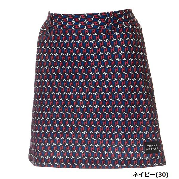 トミーヒルフィガー ゴルフ レディース THキューブプリント スカート TOMMY HILFIGER  THLA205 2022年春夏モデル | TOMMY HILFIGER GOLF | 03