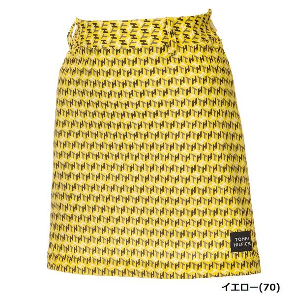 トミーヒルフィガー ゴルフ レディース THキューブプリント スカート TOMMY HILFIGER  THLA205 2022年春夏モデル | TOMMY HILFIGER GOLF | 02