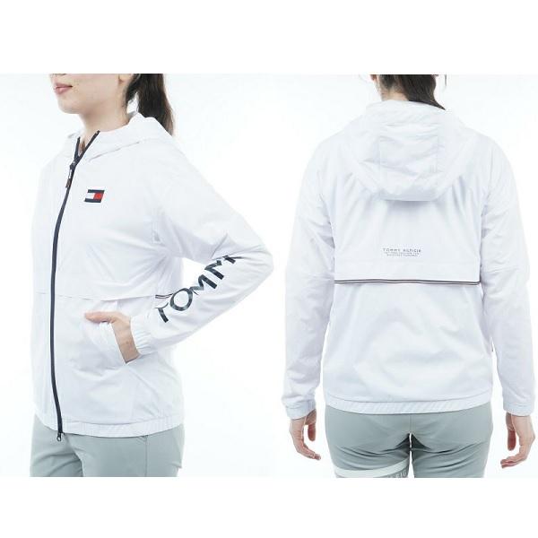 トミーヒルフィガー ゴルフ レディース 袖ロゴ ウィンドジャケット TOMMY HILFIGER GOLF THLA254 【2022年秋冬モデル】 | TOMMY HILFIGER GOLF | 02
