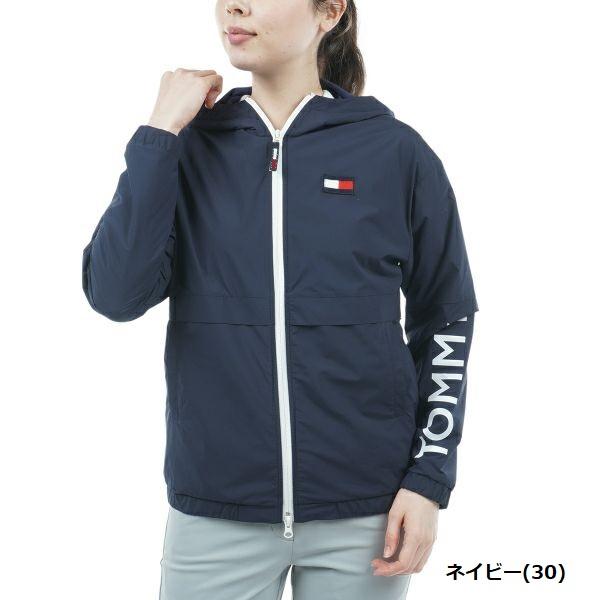 トミーヒルフィガー ゴルフ レディース 袖ロゴ ウィンドジャケット TOMMY HILFIGER GOLF THLA254 【2022年秋冬モデル】 | TOMMY HILFIGER GOLF | 03