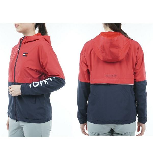 トミーヒルフィガー ゴルフ レディース 袖ロゴ ウィンドジャケット TOMMY HILFIGER GOLF THLA254 【2022年秋冬モデル】 | TOMMY HILFIGER GOLF | 06