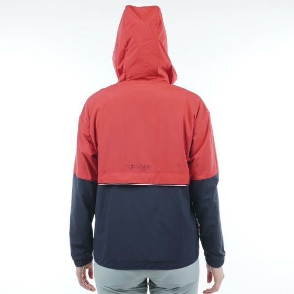 トミーヒルフィガー ゴルフ レディース 袖ロゴ ウィンドジャケット TOMMY HILFIGER GOLF THLA254 【2022年秋冬モデル】 | TOMMY HILFIGER GOLF | 08