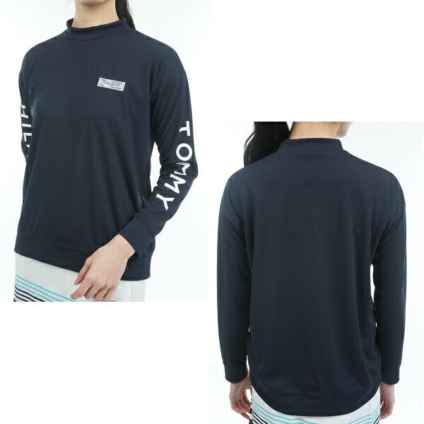 トミーヒルフィガー ゴルフ レディース リラックスロングスリーブ モックネックシャツ TOMMY HILFIGER THLA305 | TOMMY HILFIGER GOLF | 07