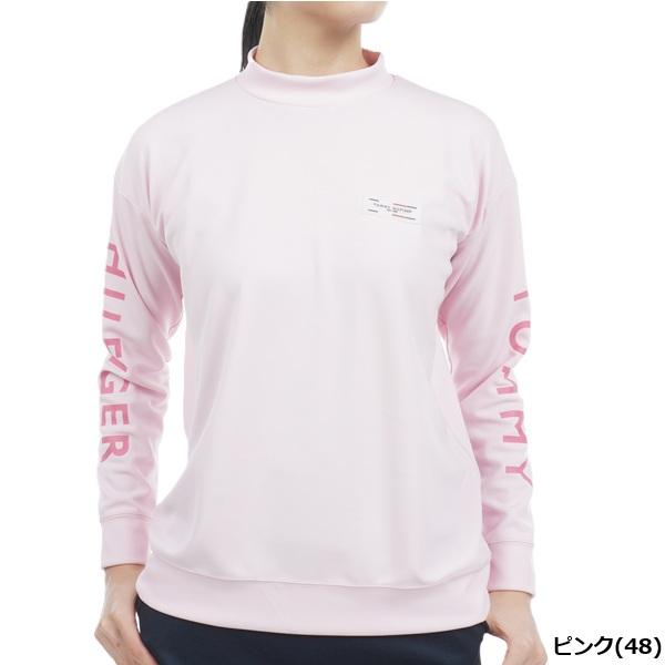 トミーヒルフィガー ゴルフ レディース リラックスロングスリーブ モックネックシャツ TOMMY HILFIGER THLA305 | TOMMY HILFIGER GOLF | 05