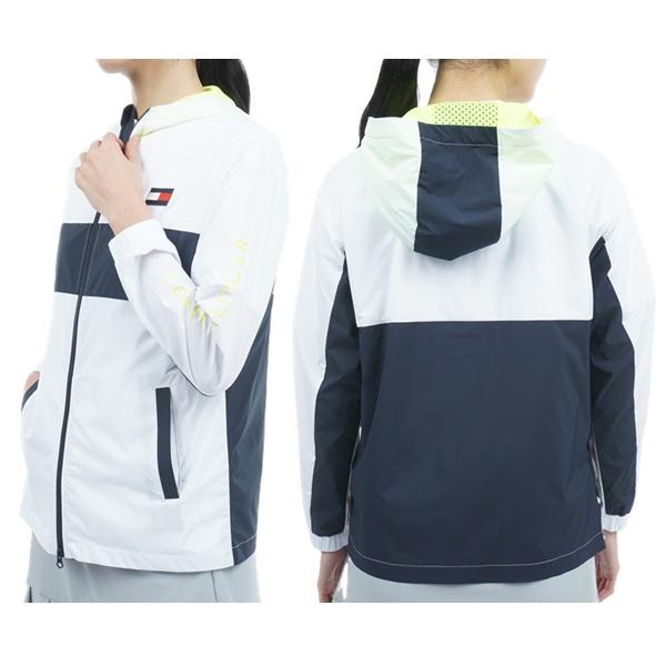 トミーヒルフィガー ゴルフ レディース サイドオープン ウィンドジャケット TOMMY HILFIGER GOLF THLA309 | TOMMY HILFIGER GOLF | 04