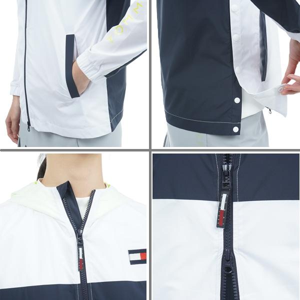 トミーヒルフィガー ゴルフ レディース サイドオープン ウィンドジャケット TOMMY HILFIGER GOLF THLA309 | TOMMY HILFIGER GOLF | 07