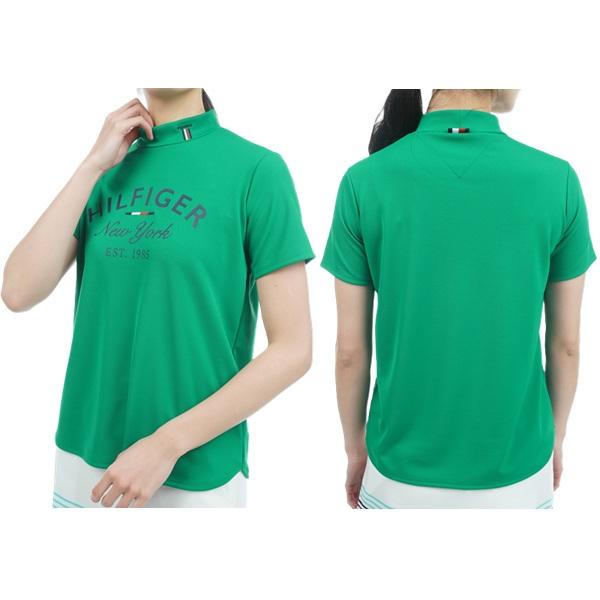 トミーヒルフィガー ゴルフ レディース アーチロゴ モックネックシャツ TOMMY HILFIGER THLA312 | TOMMY HILFIGER GOLF | 11