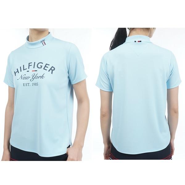 トミーヒルフィガー ゴルフ レディース アーチロゴ モックネックシャツ TOMMY HILFIGER THLA312 | TOMMY HILFIGER GOLF | 12