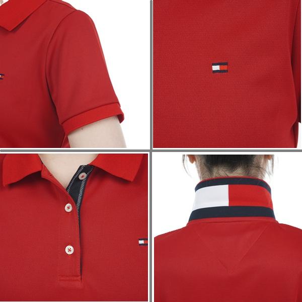 トミーヒルフィガー ゴルフ レディース ベーシックフラッグ ポロシャツ TOMMY HILFIGER THLA315 | TOMMY HILFIGER GOLF | 14