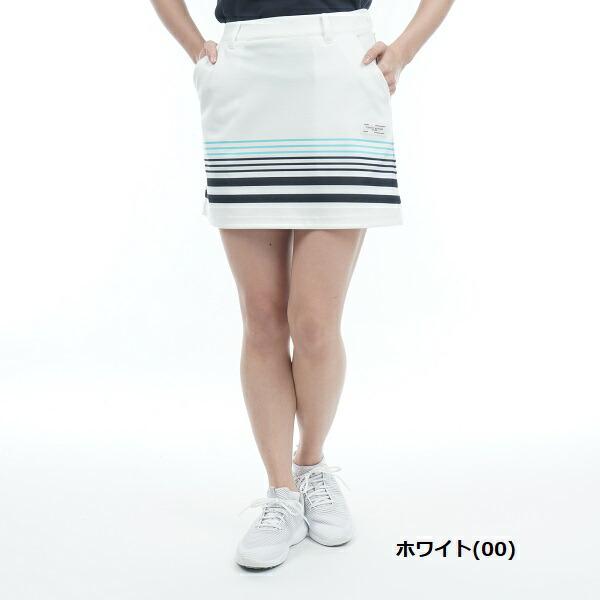 トミーヒルフィガー ゴルフ レディース パネルボーダー ポンチスカート TOMMY HILFIGER THLA331 | TOMMY HILFIGER GOLF | 01