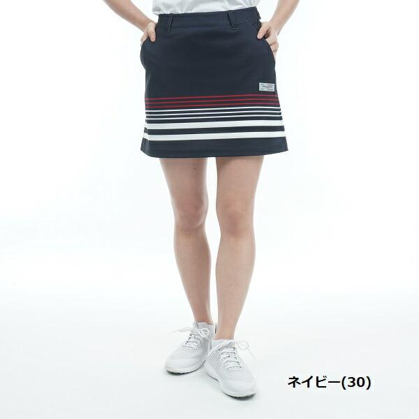 トミーヒルフィガー ゴルフ レディース パネルボーダー ポンチスカート TOMMY HILFIGER THLA331 | TOMMY HILFIGER GOLF | 02
