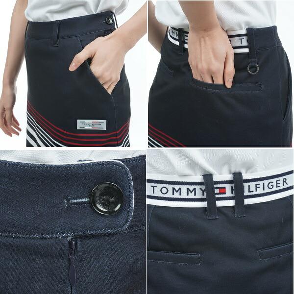 トミーヒルフィガー ゴルフ レディース パネルボーダー ポンチスカート TOMMY HILFIGER THLA331 | TOMMY HILFIGER GOLF | 09