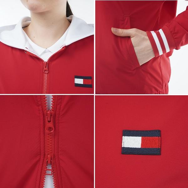 トミーヒルフィガー ゴルフ レディース ロゴフーディー ジップジャケット TOMMY HILFIGER GOLF THLA345 | TOMMY HILFIGER GOLF | 10