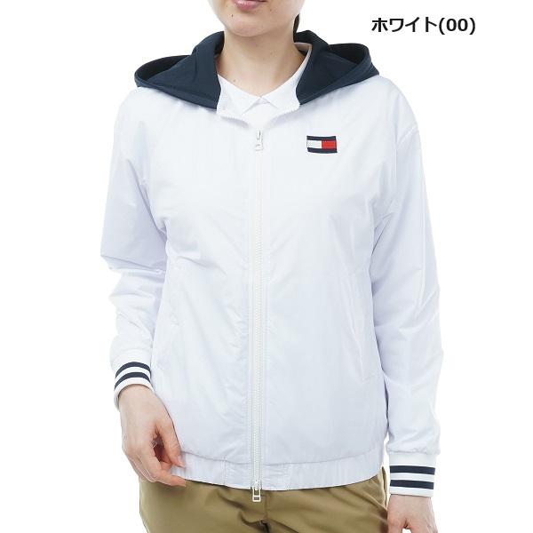 トミーヒルフィガー ゴルフ レディース ロゴフーディー ジップジャケット TOMMY HILFIGER GOLF THLA345 | TOMMY HILFIGER GOLF | 01