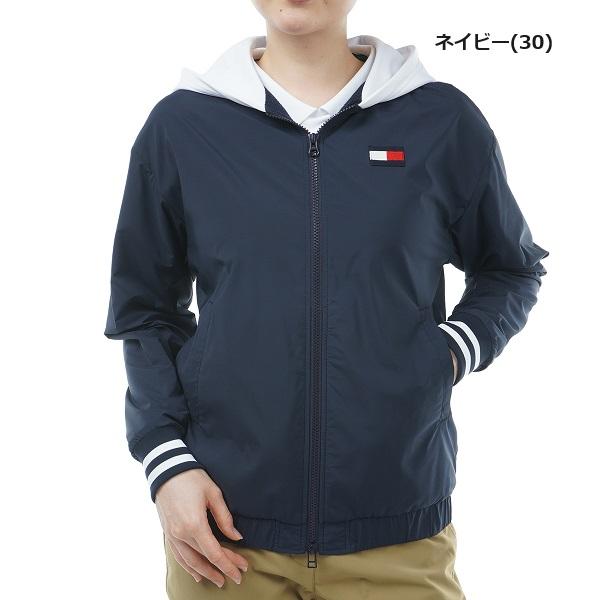トミーヒルフィガー ゴルフ レディース ロゴフーディー ジップジャケット TOMMY HILFIGER GOLF THLA345 | TOMMY HILFIGER GOLF | 02