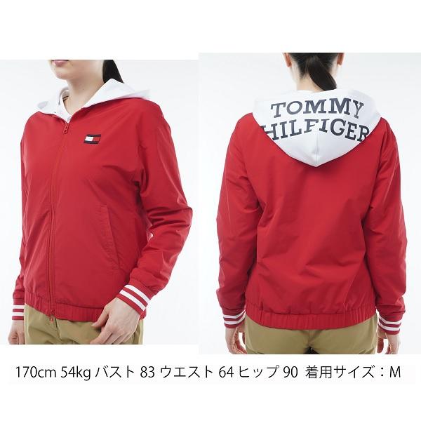 トミーヒルフィガー ゴルフ レディース ロゴフーディー ジップジャケット TOMMY HILFIGER GOLF THLA345 | TOMMY HILFIGER GOLF | 06