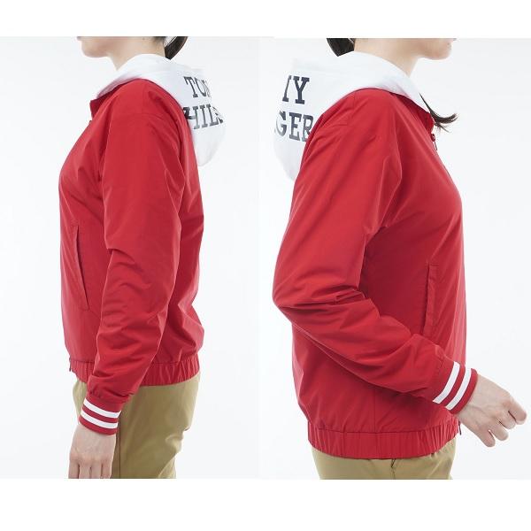 トミーヒルフィガー ゴルフ レディース ロゴフーディー ジップジャケット TOMMY HILFIGER GOLF THLA345 | TOMMY HILFIGER GOLF | 07