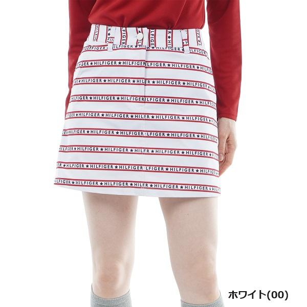 トミーヒルフィガー ゴルフ レディース ロゴストライプ スカート TOMMY HILFIGER GOLF THLA353 2023年秋冬モデル | TOMMY HILFIGER GOLF | 01