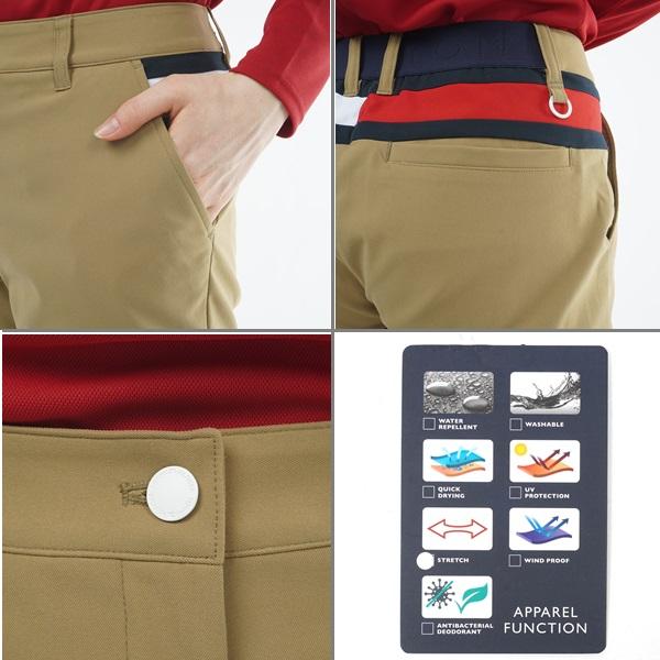 トミーヒルフィガー ゴルフ レディース ストレッチツイル フラッグパンツ TOMMY HILFIGER GOLF THLA356 | TOMMY HILFIGER GOLF | 14