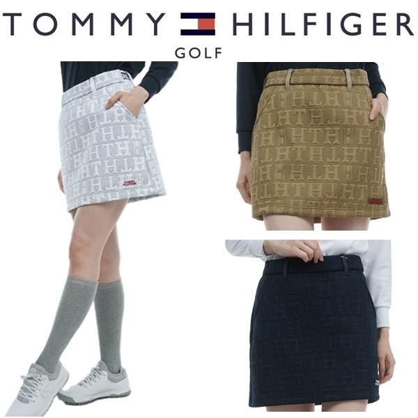 トミーヒルフィガー ゴルフ レディース モノグラム キルトスカート TOMMY HILFIGER THLA362 | TOMMY HILFIGER GOLF