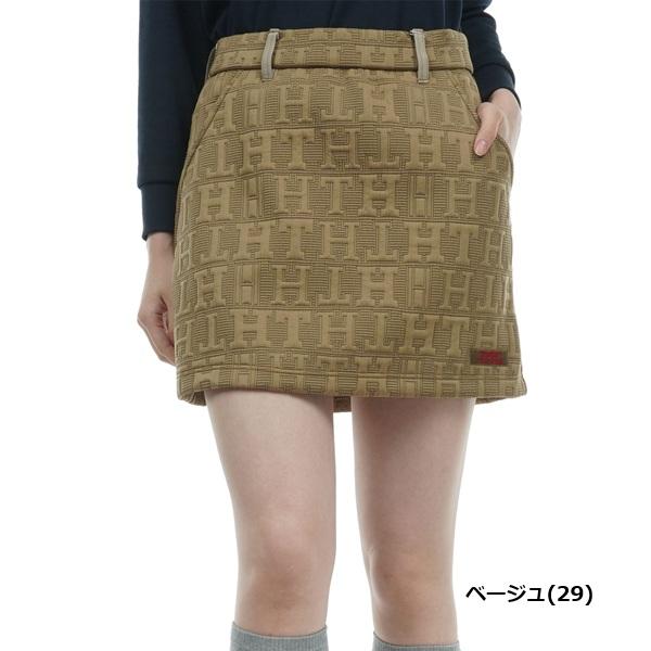 トミーヒルフィガー ゴルフ レディース モノグラム キルトスカート TOMMY HILFIGER THLA362 | TOMMY HILFIGER GOLF | 02