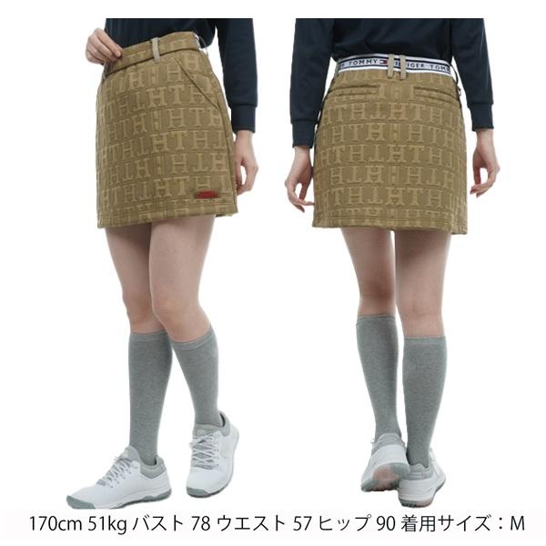 トミーヒルフィガー ゴルフ レディース モノグラム キルトスカート TOMMY HILFIGER THLA362 | TOMMY HILFIGER GOLF | 04