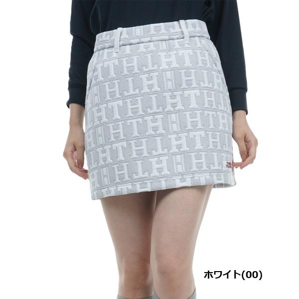 トミーヒルフィガー ゴルフ レディース モノグラム キルトスカート TOMMY HILFIGER THLA362 | TOMMY HILFIGER GOLF | 01