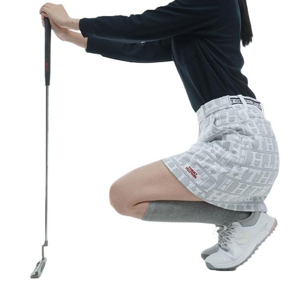トミーヒルフィガー ゴルフ レディース モノグラム キルトスカート TOMMY HILFIGER THLA362 | TOMMY HILFIGER GOLF | 09