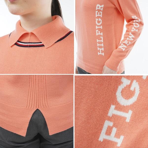 トミーヒルフィガー ゴルフ レディース ロゴ タートルネックセーター TOMMY HILFIGER GOLF THLA366 | TOMMY HILFIGER GOLF | 12