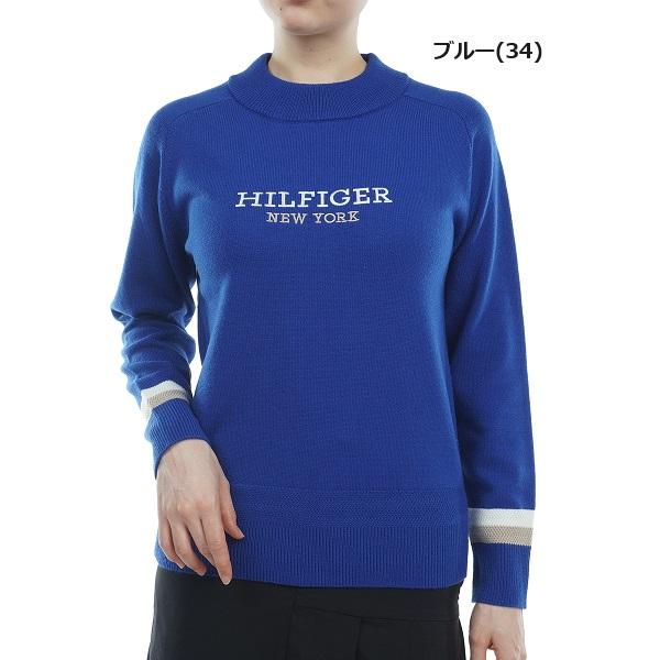 トミーヒルフィガー ゴルフ レディース バックフラッグ ボトルネックセーター TOMMY HILFIGER GOLF THLA367 | TOMMY HILFIGER GOLF | 03