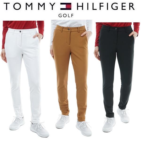 トミーヒルフィガー ゴルフ レディース ウォームストレッチ スリムパンツ TOMMY HILFIGER GOLF THLA371 2023年秋冬モデル | TOMMY HILFIGER GOLF