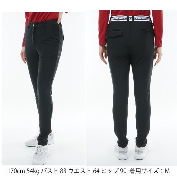 トミーヒルフィガー ゴルフ レディース ウォームストレッチ スリムパンツ TOMMY HILFIGER GOLF THLA371 2023年秋冬モデル | TOMMY HILFIGER GOLF | 05