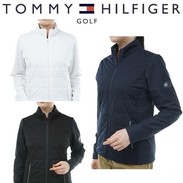 トミーヒルフィガー ゴルフ レディース パテッドコンビ ストレッチジャケット TOMMY HILFIGER GOLF THLA373 | TOMMY HILFIGER GOLF