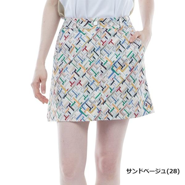 トミーヒルフィガー ゴルフ レディース THモノグラム スカート TOMMY HILFIGER THLA405 2024年春夏モデル | TOMMY HILFIGER GOLF | 02