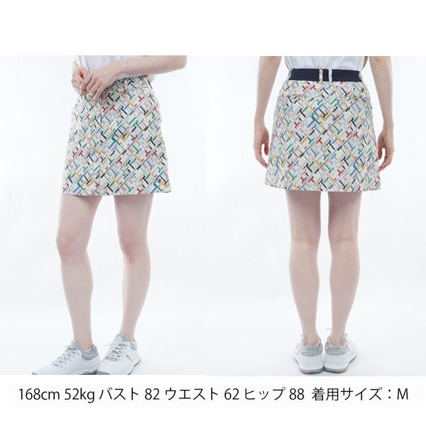 トミーヒルフィガー ゴルフ レディース THモノグラム スカート TOMMY HILFIGER THLA405 2024年春夏モデル | TOMMY HILFIGER GOLF | 06