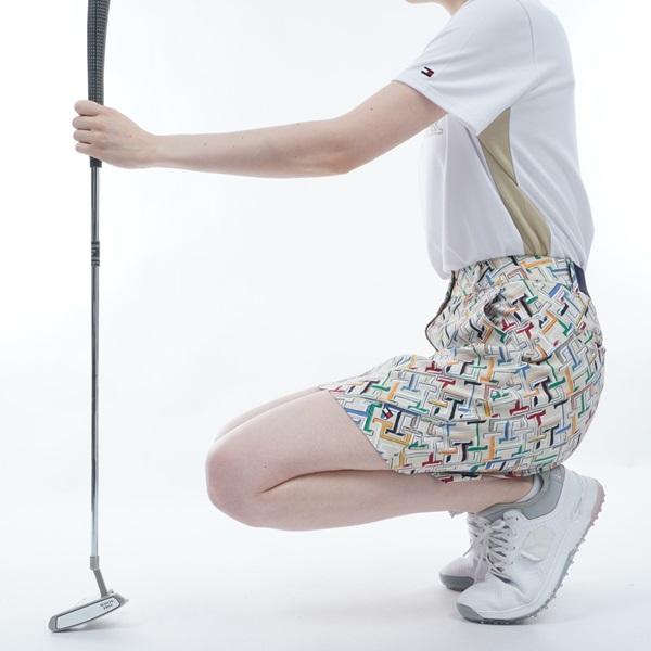 トミーヒルフィガー ゴルフ レディース THモノグラム スカート TOMMY HILFIGER THLA405 2024年春夏モデル | TOMMY HILFIGER GOLF | 08