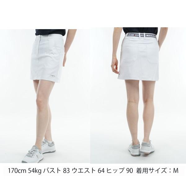 トミーヒルフィガー ゴルフ レディース ツイル ベーシックスカート TOMMY HILFIGER THLA425 2024年春夏モデル | TOMMY HILFIGER GOLF | 06