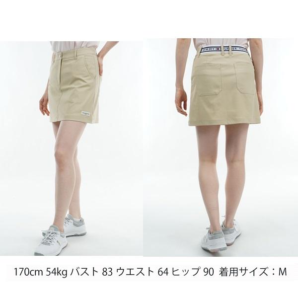 トミーヒルフィガー ゴルフ レディース ツイル ベーシックスカート TOMMY HILFIGER THLA425 2024年春夏モデル | TOMMY HILFIGER GOLF | 07