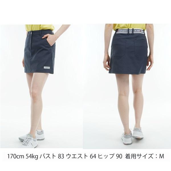 トミーヒルフィガー ゴルフ レディース ツイル ベーシックスカート TOMMY HILFIGER THLA425 2024年春夏モデル | TOMMY HILFIGER GOLF | 08