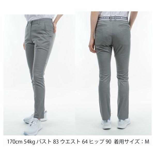 トミーヒルフィガー ゴルフ レディース ツイル ベーシックロングパンツ TOMMY HILFIGER THLA427 2024年春夏モデル | TOMMY HILFIGER GOLF | 06