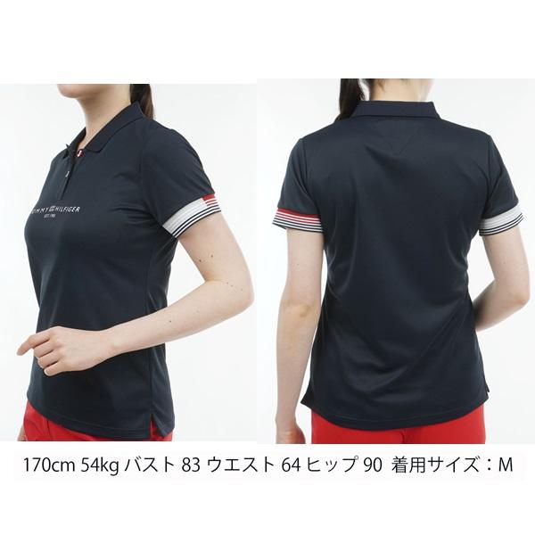 トミーヒルフィガー ゴルフ レディース フロントロゴ 半袖ポロシャツ TOMMY HILFIGER GOLF THLA429 春夏モデル | TOMMY HILFIGER GOLF | 10